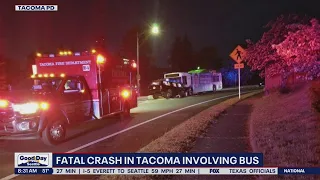 Fatal crash in Tacoma involving a bus | FOX 13 Seattle