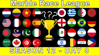 Marble Race League Season 12 DAY 8 Marble Race in Algodoo