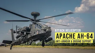 Apache AH-64 Attack Helicopter in Action