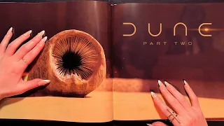 ASMR Dune: Part Two Art Book ✨ Flip-Through (tracing, tapping, whispering)