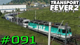 Transport Fever 2 #091 - Optimierung der Kombi Bergstrecke [Gameplay German Deutsch]