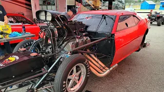 Rockingham "The Rock" Extreme Dragster Car Pits