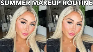 MY EVERYDAY SUMMER MAKEUP ROUTINE 2022! + how I've been feeling recently 🤍