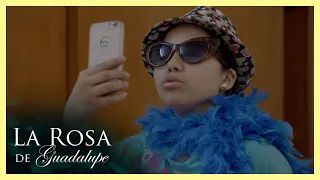 Liliana sube una foto a sus redes sociales | La rosa de Guadalupe 1/4 | La niña del meme