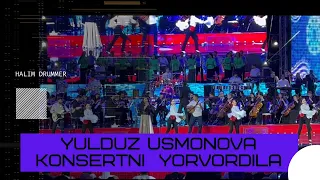 YULDUZ USMONOVA KONSERTNI YORVORDILA l HALIM DRUMMER l CONCERT IN UZBEKISTAN l