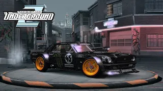 NFS Underground 2 - Ken Block's 1400hp AWD Ford Mustang Hoonicorn Gymkhana TEN Car