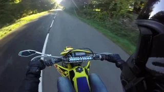 Touge ride - Yamaha MT07 VS Suzuki DRZ 400 sm