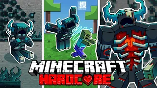 I Survived 1000 DAYS as a ZOMBIE WARDEN in HARDCORE Minecraft! -Spooky Adventures Compilation