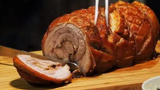 Porchetta   porketta / pieczony boczek zawijany