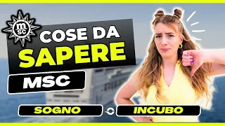 5 COSE DA SAPERE PRIMA DI PARTIRE CON MSC - MSC LIRICA SOGNO O INCUBO?