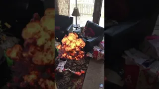 Nerf war epic explosions