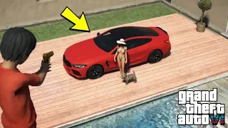 ANNEMIN 10 MILYONLUK BMW ARABASINI KAÇIRDIM - GTA 5 GERÇEK HAYAT