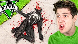 Le ROMPO TODOS los HUESOS a VENOM en GTA 5! 🕷️🦴 (Mods)