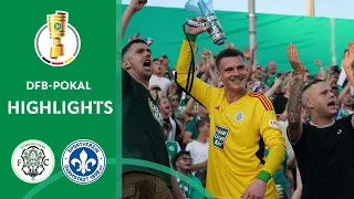 FOURTH Division beats 1st Division CLEARLY! | FC Homburg vs. Darmstadt 98 | Highlights | DFB-Pokal