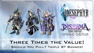 3 Times the Value! Seph/WoL/Cecil  LD/BT Banner! Should You Pull? Dissidia Final Fantasy Opera Omnia