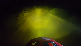 BAJA 1000 at night on a 2 stroke GAS GAS 300 TPI