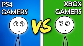 PS4 Gamers VS Xbox One Gamers