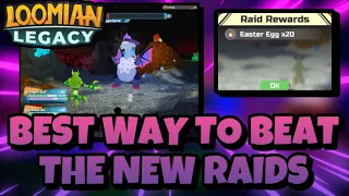 The EASIEST Way to beat NIGHTMARE MODE in the Egg King Raid! - Loomian Legacy Guide