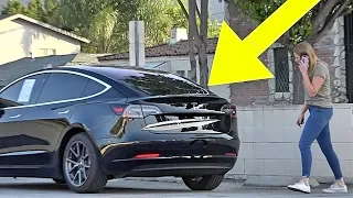 HITTING A $100,000 CAR!!! (Best BAD PARKING REVENGE) - Female Magic Pranks 2019