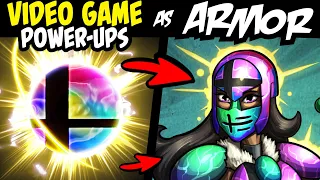 What if VIDEO GAME POWER UPS Were FANTASY ARMOR?! (Lore & Speedpaint)