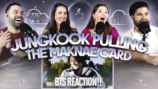 BTS "Jungkook pulling the maknae card" Reaction - Happy birthday JK 🎂 | Couples React