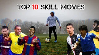 Learn 10 Football Skills of 10 BEST PLAYERS EVER! Tutorial | UFS2000