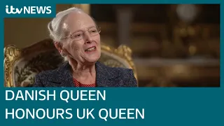 Queen Margrethe II of Denmark says Queen Elizabeth II made 'enormous impression' on her | ITV News
