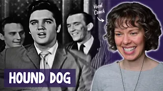 We're finally talking about The King! Vocal Analysis of Elvis Presley performing "Hound Dog" in 1956