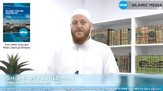 Sheikh Shady Alsuleiman's Message for the New Hijra Year