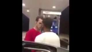 драка на заправке / Fight at the gas station