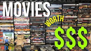Blu ray DVD movies worth money on eBay