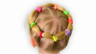 Cute Hairstyle for Girls | Summer Hairstyles with Braided Pigtails | Hairstyles by LittleGirlHair