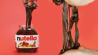 DIY Nutella ЛИЗУН - СЛИЗЬ!