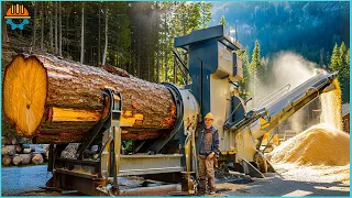 220 POWERFUL Fastest Wood Chipper Machine Operating at Peak Efficiency