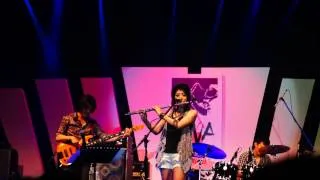 Kaori Kobayashi in flute performing Loving You at Java Jazz Festival 2013