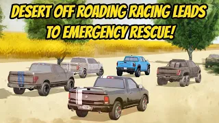 Greenville, Wisc Roblox l Off Road Desert Truck Rally SAND STORM Special Roleplay