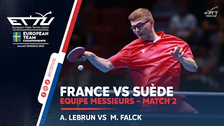 Alexis LEBRUN vs Mattias FALCK | France-Suède | Malmö 2023