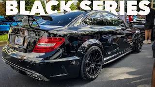 Obsidian Black W204 Mercedes Benz C63 AMG Black Series