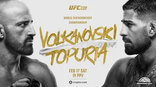 UFC 298 LIVE VOLKANOVSKI VS TOPURIA LIVESTREAM & FULL FIGHT COMPANION