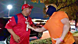 Hood Browns Fan Trolls Texans Fans!