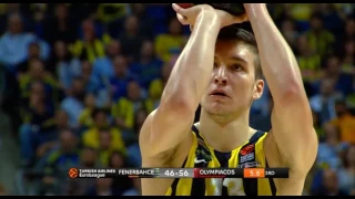 Bogdan Bogdanovic 27 points, Fenerbahce-Olympiacos 67-64 - Euroleague