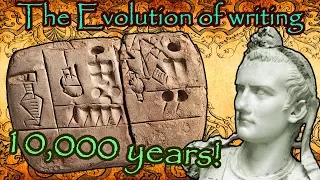 The Evolution Of Writing (8000 B.C to 2017)