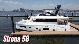 Sirena Yachts 58 Flybridge Luxury Boat Review