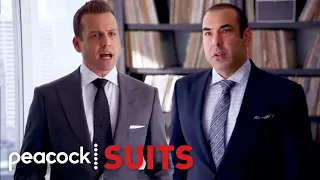 Louis declares war on Harvey | Suits