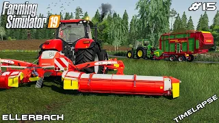 Making grass silage | Animals on Ellerbach | Farming Simulator 19 | Episode 14