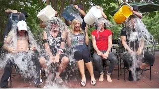 Alice Cooper Band accepts ALS Challenge!