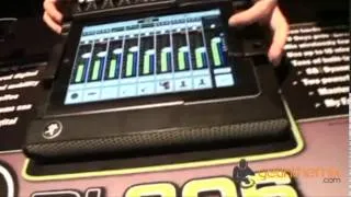 Mackie DL806 with www.getinthemix.co.uk - Frst look @ NAMM 2013