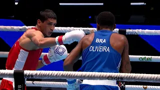 SF (71KG) JAFAROV SAIDJAMSHID (UZB) vs DE OLIVEIRA WANDERSON (BRA) | IBA World Championships 2023