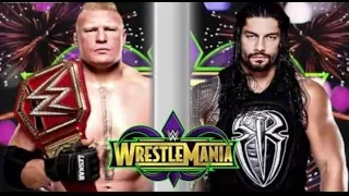 Brock Lesnar vs. Roman Reigns | Wrestlemania 34 promo
