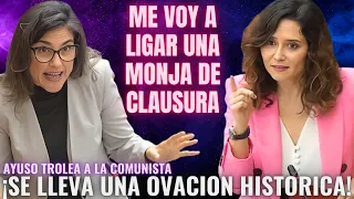 AYUSO TROLEA a la SUSTITUTA de MEMA tras INSULTAR a su NOVIO | 😂"¡Me voy a ligar una monja!"😂